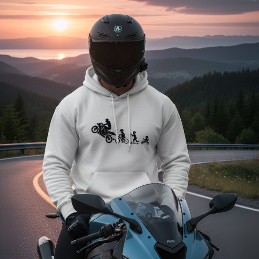 Motorcycle Life Evolution Hoodie パーカ