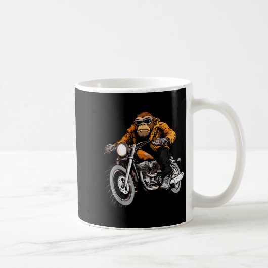 Motorcycle Monkeys  コーヒーマグカップ (右)