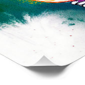 Motorcycle, Motorbike - Yorkshire Terrier Dog 006 ポスター (コーナー)