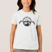 Motorcycle Mountain Highway トライブレンドTシャツ (正面)