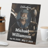 Motorcycle Photo Celebration of Life  台座サイン (インサイチュ)