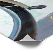 Motorcycle Pin Up ポスター (角)