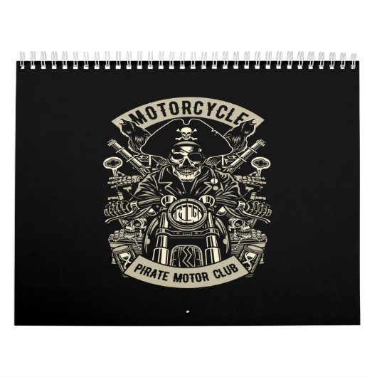 motorcycle pirate motor club カレンダー (カバー)