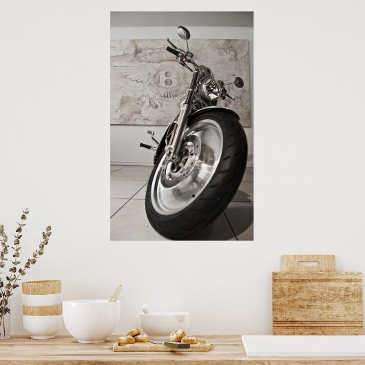 Motorcycle Poster ポスター (キッチン)