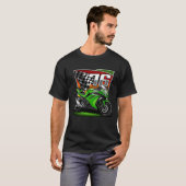 Motorcycle Racing 76 Graphic T-Shirt Tシャツ (正面フル)