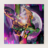 Motorcycle Racing Dragon ジグソーパズル (横)