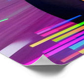 Motorcycle Racing Dragon ポスター (角)