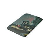 motorcycle racing lover gift バスマット (アングル)
