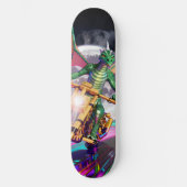 Motorcycle Riding Dragon スケートボード (正面)