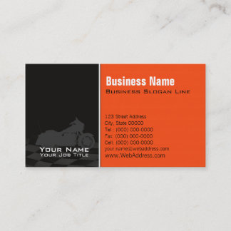 Motorcycle Shop, Bike Sales & Service Contact 名刺