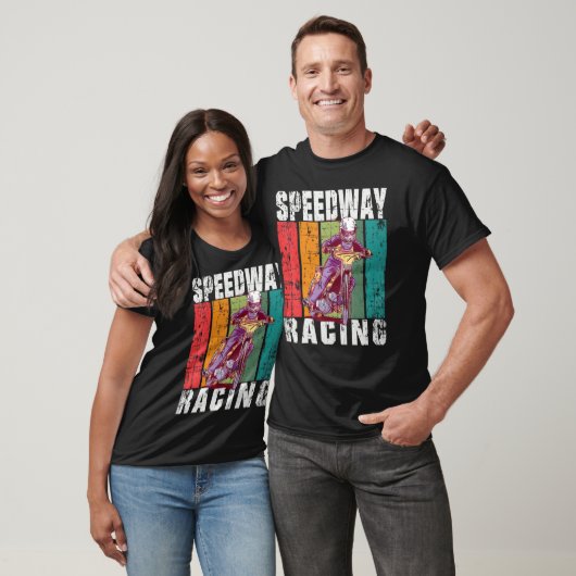 Motorcycle Speedway Racing Flat Track Tシャツ (ユニセックス)