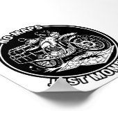 Motorcycle Touring Freedom Mindset ポスター (角)