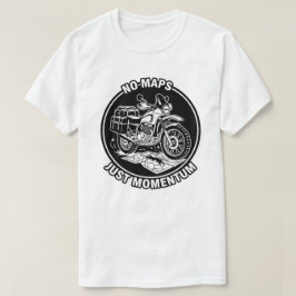 Motorcycle Touring Freedom Mindset Tシャツ