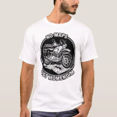 Motorcycle Touring Freedom Mindset Tシャツ (正面)
