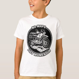 Motorcycle Touring Freedom Mindset Tシャツ