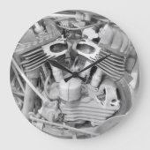 Motorcycle Wall Clock ラージ壁時計 (正面)