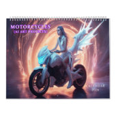 Motorcycles AI Art カレンダー (カバー)