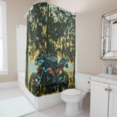 Motorcycles gift シャワーカーテン (インサイチュ)