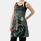 Motorcycles gifts エプロン (インサイチュ)