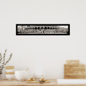 Motorcycles Venice, CA Photo 1910 ポスター (キッチン)