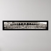 Motorcycles Venice, CA Photo 1910 ポスター (正面)