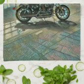 motorcyclists gifts キッチンタオル (折り畳み)
