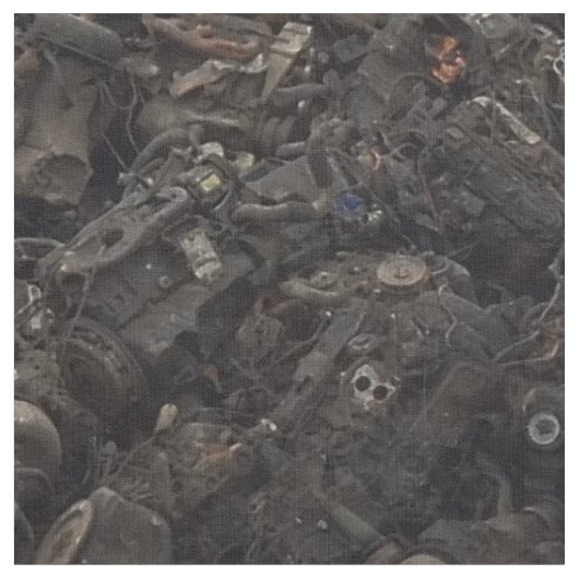 Motorhead別名Pile'O'Junkの生地 ファブリック (クローズアップ)