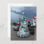 MotorHeadsバー&グリル，博物館 シーズンポストカード (正面/裏面)