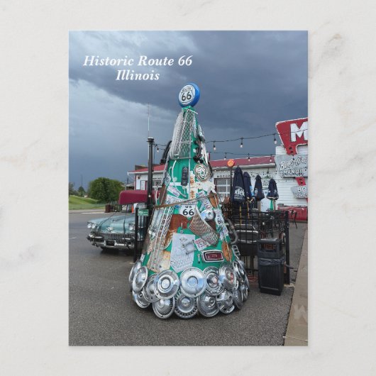 MotorHeadsバー&グリル，博物館 シーズンポストカード (正面)