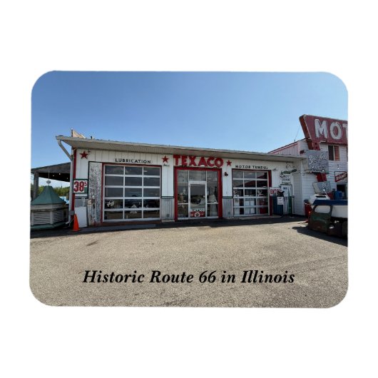 MotorHeadsバー&グリル,博物館 マグネット (横)