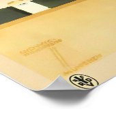 Motoring in Germany Vintage Travel Poster ポスター (角)