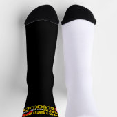 Motorrad macht Glücklich - Motorrad infiziert ソックス (上部)