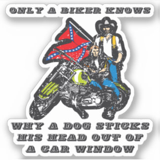 Motorrad Only a Biker knows Spruch シール