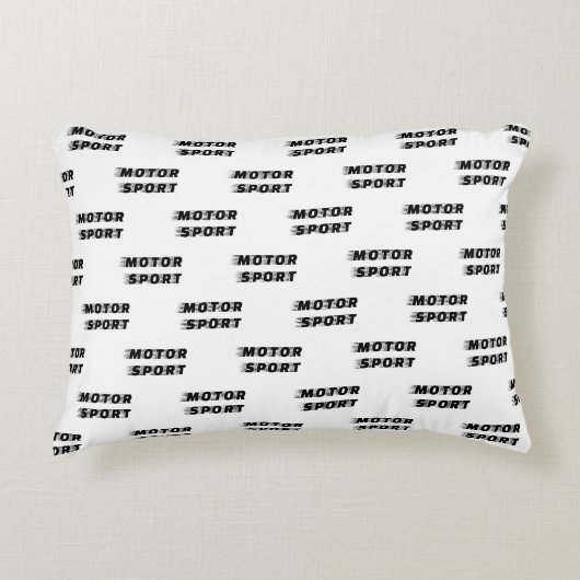 Motorsport アクセントクッション (正面)