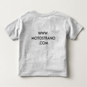 MOTOSTRANO.COMの子供のティー トドラーTシャツ (裏面)