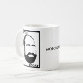 MOTOVUNEのコーヒーひげ コーヒーマグカップ (正面左)