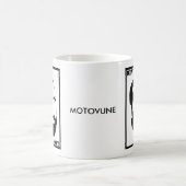 MOTOVUNEのコーヒーひげ コーヒーマグカップ (中央)