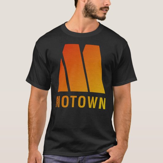 Motownレコード – ロゴ tシャツ (正面)