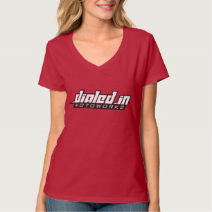 Motoworksオートバイロゴにダイヤル Tシャツ