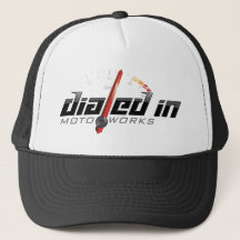 Motoworksロゴハットでダイヤルされた朱書き