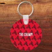 MotoXエンデューロモーターバイクライダーカスタマイズ文字 キーホルダー (正面)