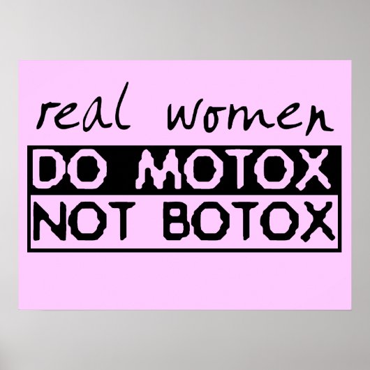 Motox Not Botox ダートバイク モトクロスポスター ポスター (正面)