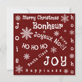 Mots de Noël シーズンカード