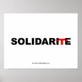 © motsimages : Solidarité ポスター (正面)