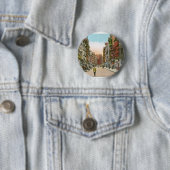 Mottの通り、中華街、ニューヨークシティ(ヴィンテージ) 缶バッジ (インサイチュ)