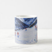 Mottaretスキーインストラクター コーヒーマグカップ (中央)