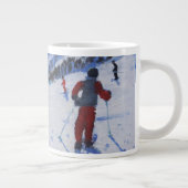 Mottaretスキーインストラクター ジャンボコーヒーマグカップ (右)