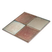 Mottled Marbled Earth Tone Set of 4 Wall Decor タイル (側面)