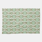 Mottonの青パターン キッチンタオル (横)