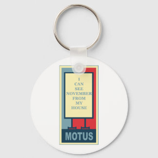 MOTUSアイコン:私の家から11月を見ることができる キーホルダー